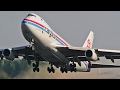 40 PLANES in 15 minutes - AVIATION Mega MIX January 2017 in 4K - Cargospotter