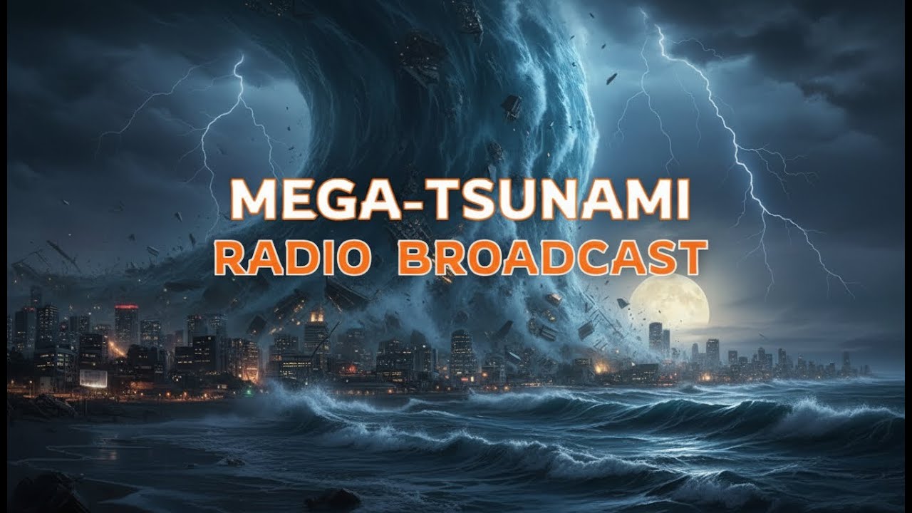 A mega tsunami is approaching... and you're directly in it's path. 