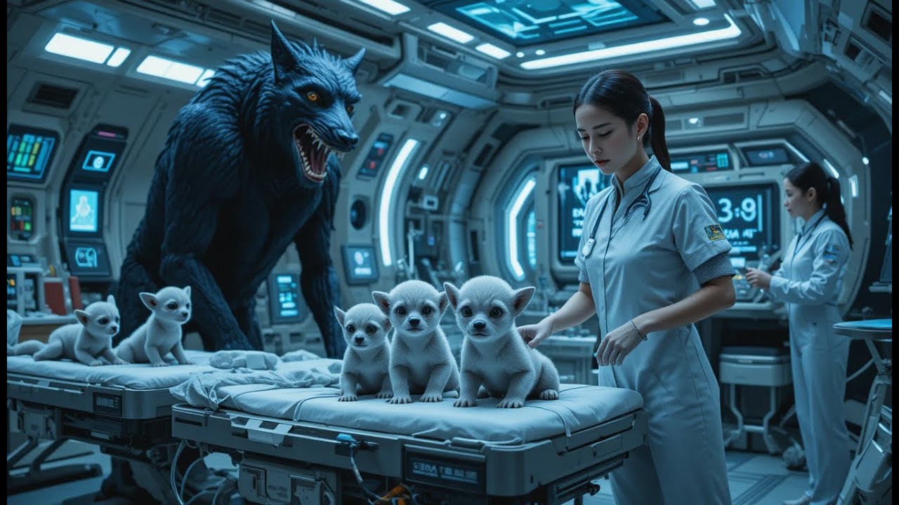 The Pack Leader’s Cubs Were Fading Fast — The Human Medic Rolled Up Her Sleeves and Went In