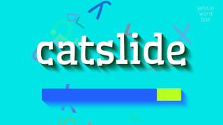 CATSLIDE - HOW TO SAY CATSLIDE?