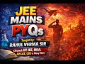 JEE Mains Maths PYQ Explained 🔥 | Fast Tricks &amp; Smart Approach for JEE Aspirants#jeemains#nda