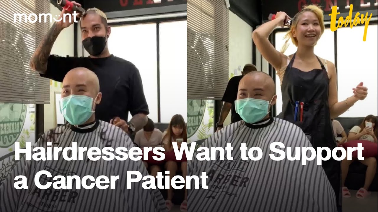Hairdressers Want to Support a Cancer Patient workpointTODAY YouTube