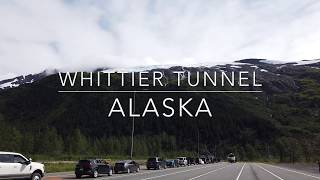 Whittier Tunnel | Whittier, Alaska | One Way Car and Train Tunnel | Longest One Way Tunnel by Home with the Hoopers 5,171 views 4 years ago 2 minutes, 21 seconds