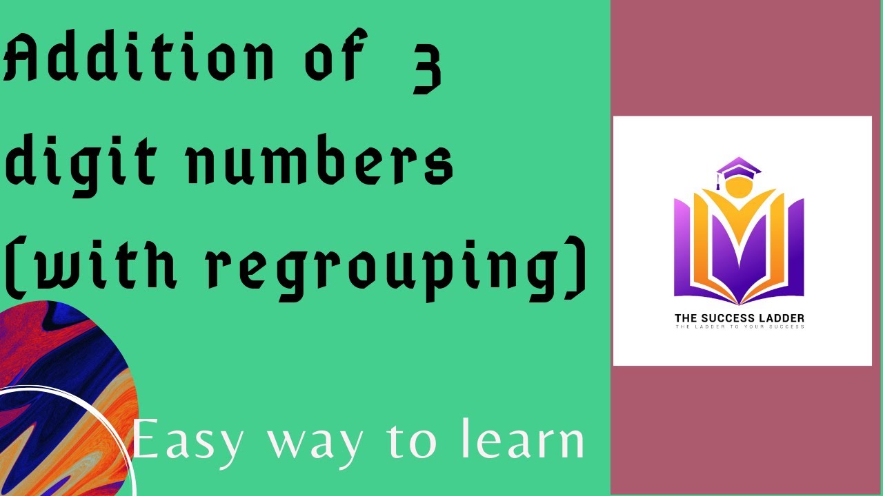 Addition of 3 digit numbers | Column Method | Easy way to learn | Math