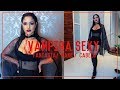 FANTASIA DE HALLOWEEN: VAMPIRA SEXY | MAKE + CABELO+ FANTASIA