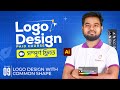 Logo Design Class 9 | Logo Design with Common Shape | Careersity