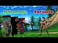 Minecraft mais cest fortnite 