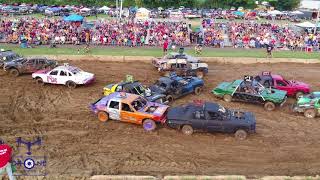 2018 Huron County Fair Demolition Derby