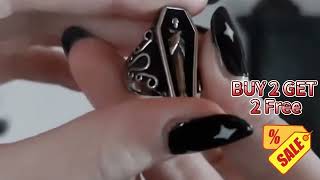 BUY 2 GET 2 FREE Stainless Steel Rings | Use Code B2G2