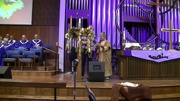 Lighting the Second Advent Candle