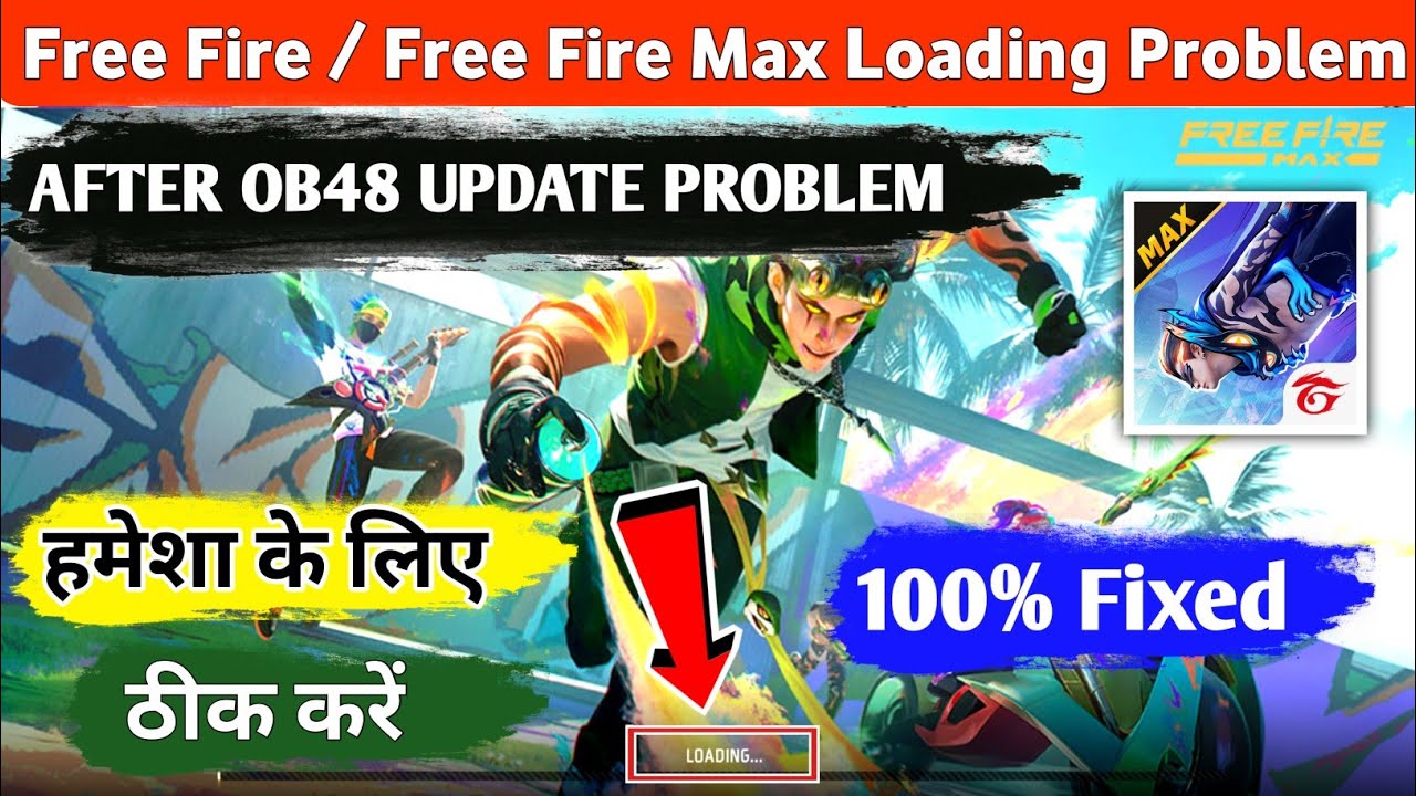 Free Fire Loading Problem Today | Free Fire Max Loading Problem After ...
