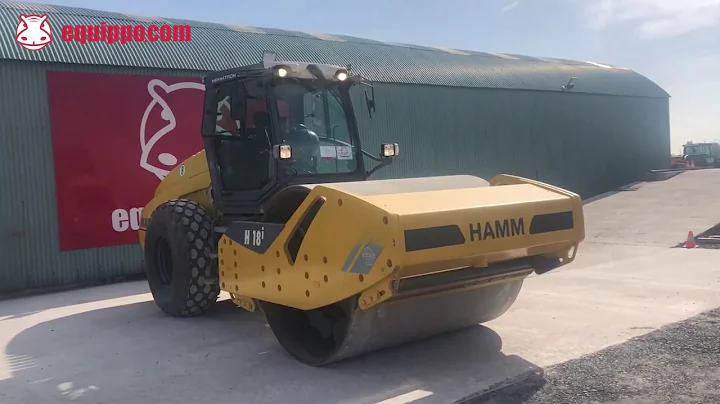 Used 2012 - HAMM H18I for sale | Used Single drum roller |  equippo.com | Used heavy equipment.