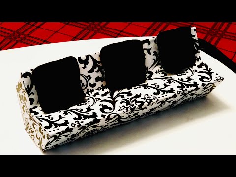 waste material doll house