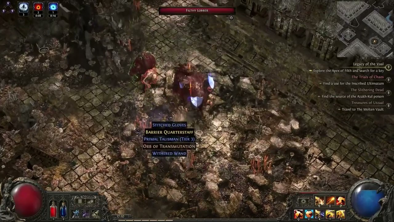 Druid Lightning Oil Barrage Compilation