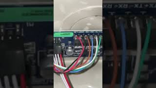 DSC TL880 data bus connection wiring(module to PCL422)