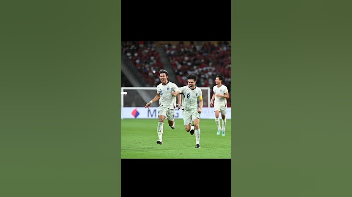 จบเกมส์ทีมชาติไทยทําได้พลิกกลับมาเอาชนะสิงคโปร์2-4#ฟุตบอล #ทีมชาติไทย