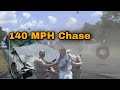 Police Chase Wild Drunk Driver At 140MPH