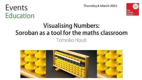 Visualising Numbers: Soroban as a tool for the maths classroom