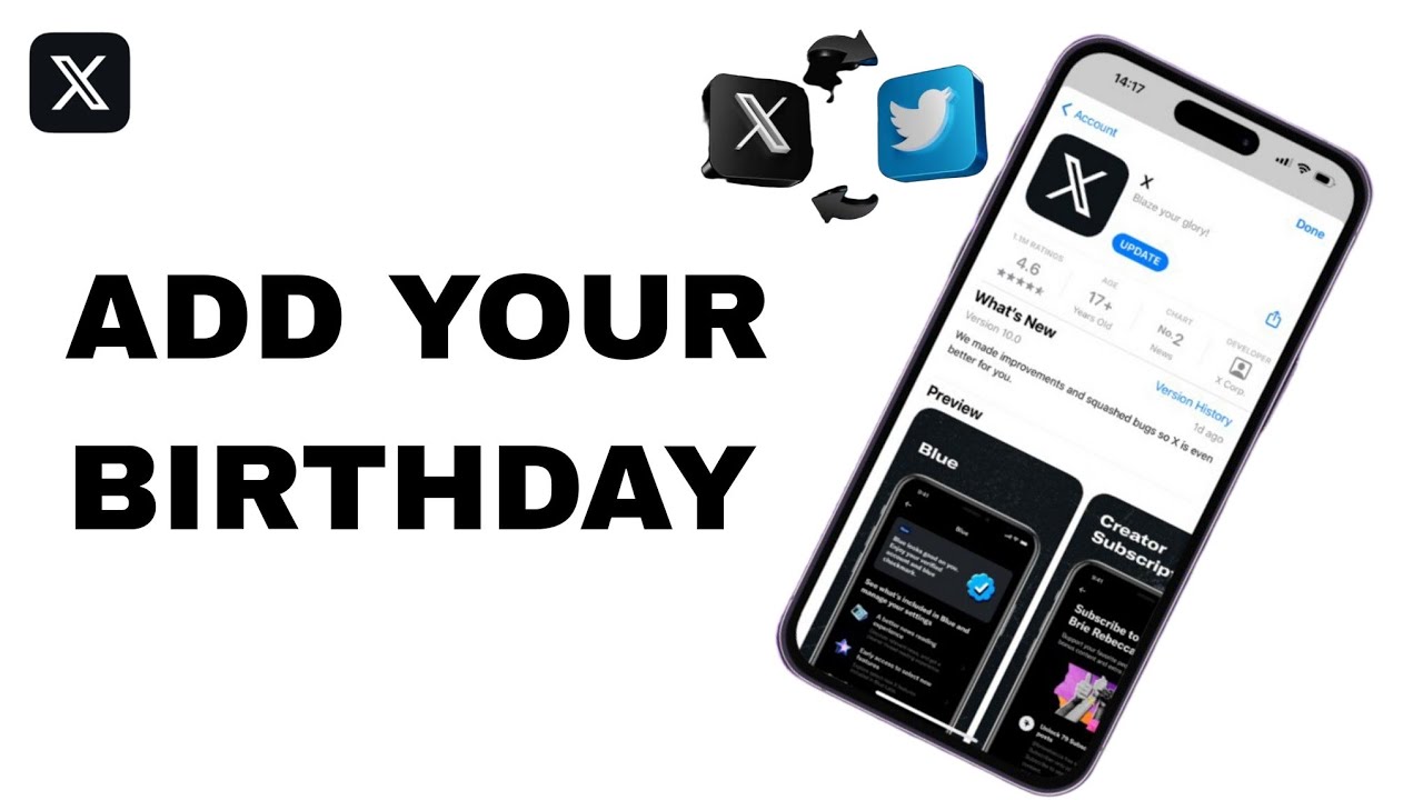 How To Add Your Birthday On X Twitter App