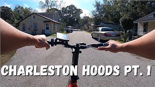 RIDING THROUGH THE HOODS OF CHARLESTON SOUTH CAROLINA