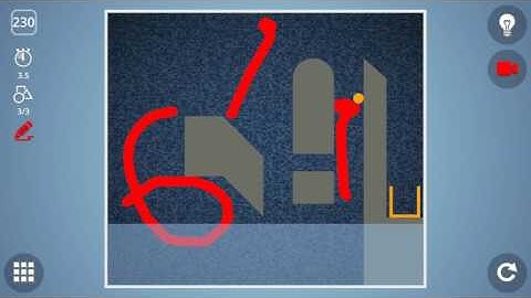 Check out how I solved level 230 in Brain It On! #BrainItOn