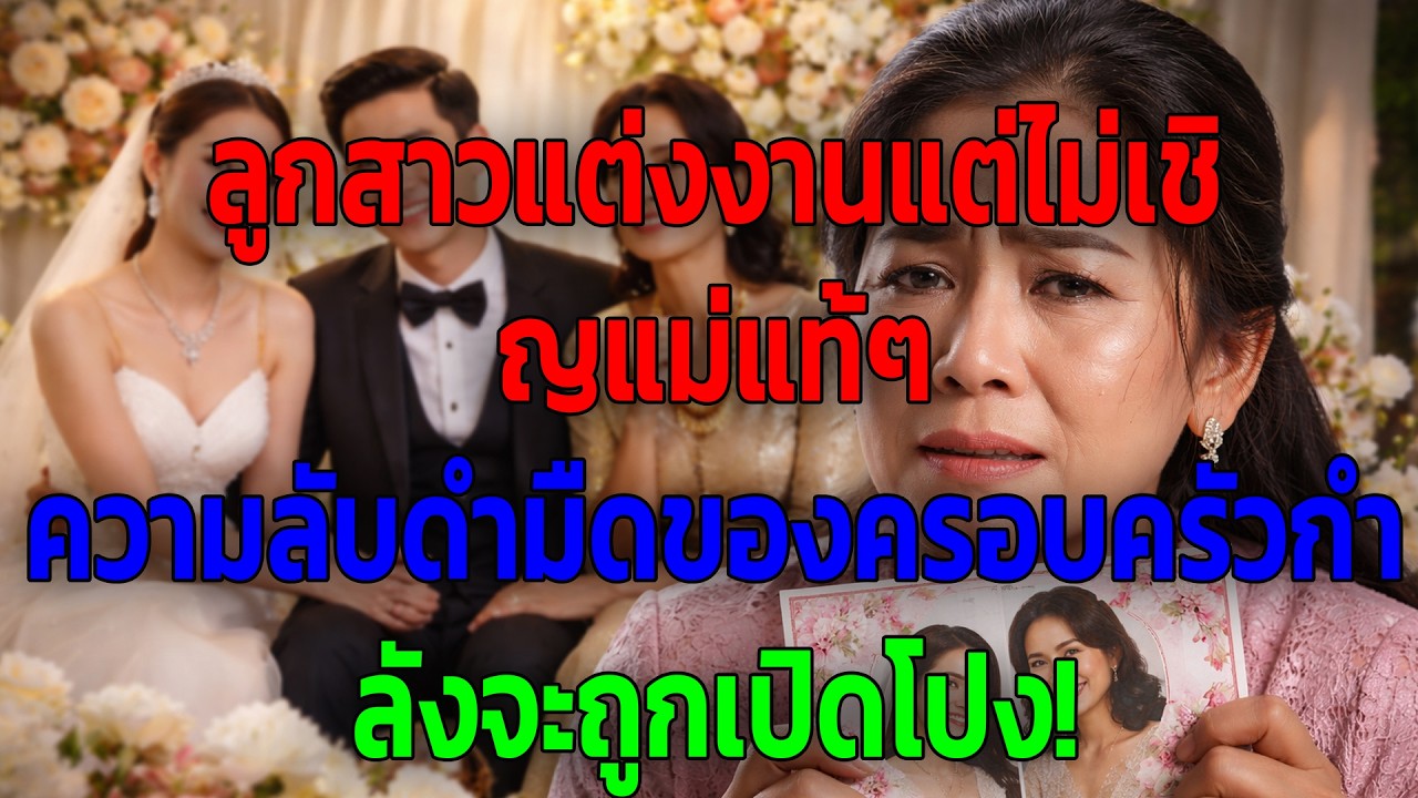 ลูกสาวแต่งงานแต่ไม่เชิญแม่แท้ๆ ความลับดำมืดของครอบครัวกำลังจะถูกเปิดโปง!