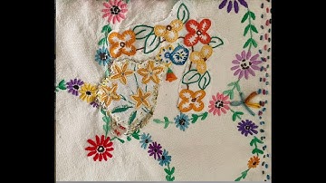 Slow Stitch Quilt | #roxysjournalofstichery Ep 1