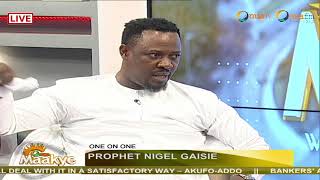 EXCLUSIVE INTERVIEW with Prophet Nigel Gaisie on ONUA TV and ONUA 95.1 FM