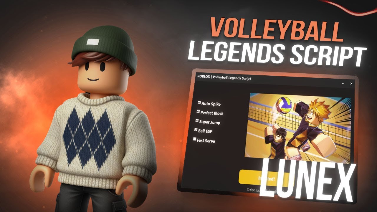 Roblox Volleyball Legends Script | Hitbox, Esp, Auto Bump, Auto SPIN, (Mobile & PC) | UPDATE