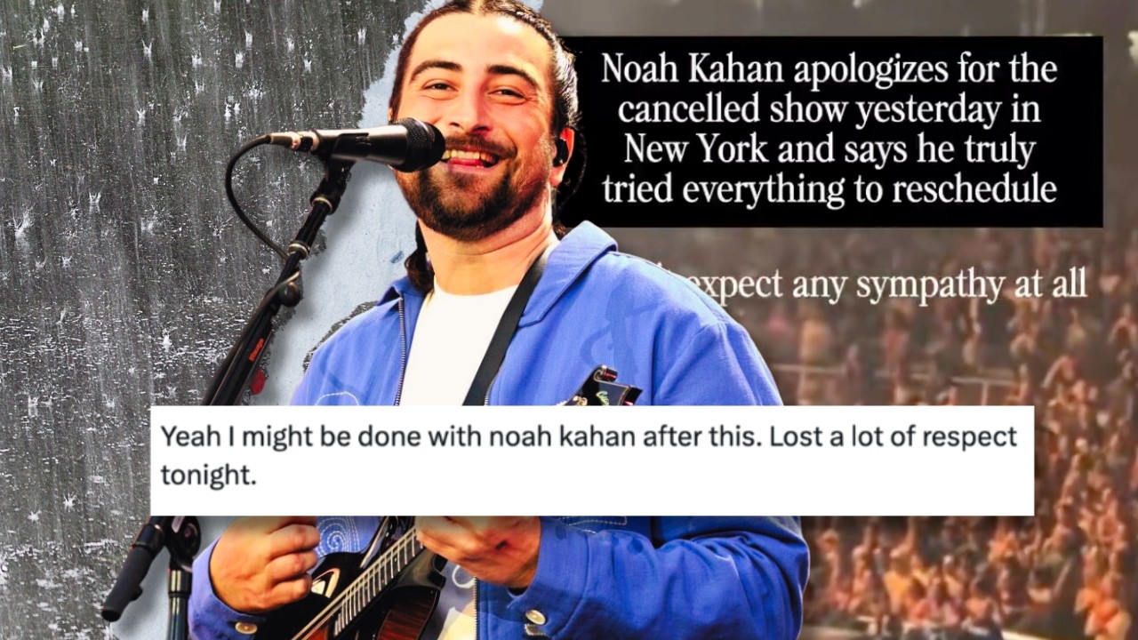 Noah Kahan Cancelled A Concert. Then It Got Weird.