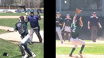 Infield fly, a Balk, and Obstruction - you make the call.