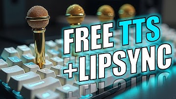 Free TTS in Any Voice with Lipsync | E2 F5 TTS Tutorial + FaceFusion 3 | Zero Shot Text To Speech