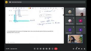 Atomic and Molecular Physics - NPTEL - noc24_ph04 - Week 3 - Problem solving session