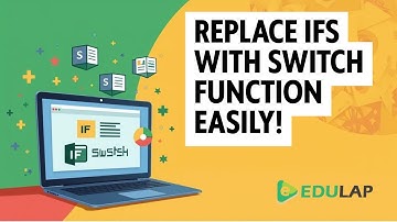 How to Replace Complicated IF Function With Easy Switch Function in Excel