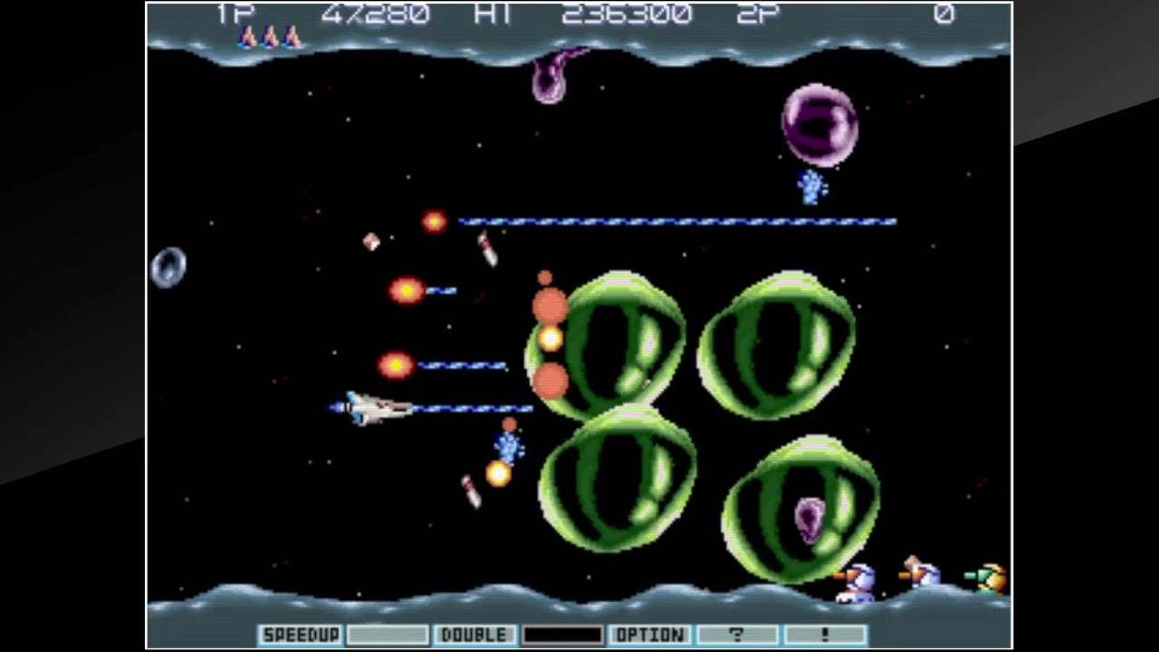 アケアカ版 グラディウス3 スネークオプション サイクロンレーザー