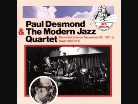 Paul Desmond & MJQ -- Greensleeves