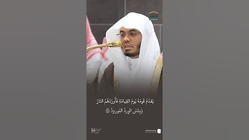 مقتطف من تلاوة فضيلة الشيخ #ياسر_الدوسري من صلاة الفجر الاثنين ٢٣ ربيع الأول ١٤٤٧