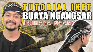 Tutorial / How to Wear Sundanese Iket - Crawling Crocodile (Buaya Ngangsar)
