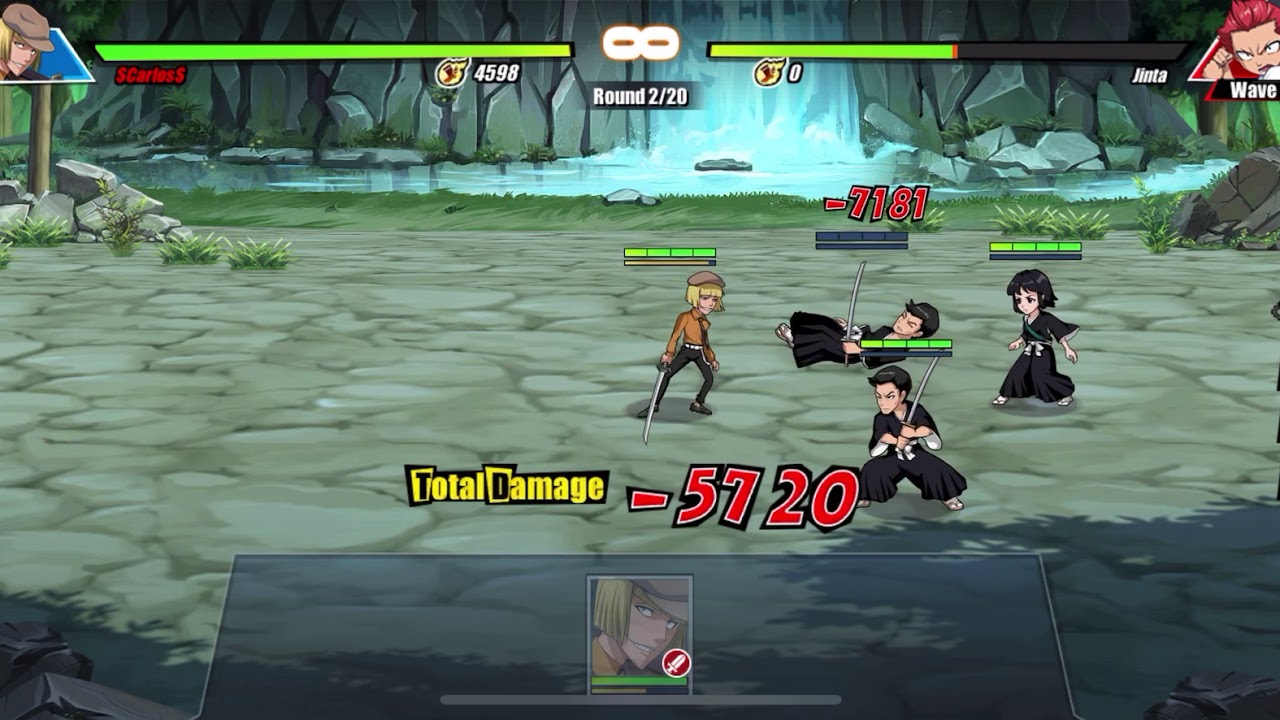 Bleach Immortal Soul Shinji Mastery Skill and Rage Animation YouTube