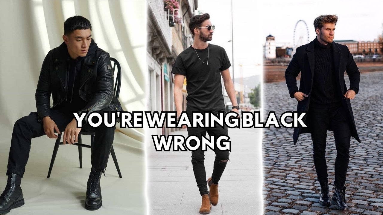 HOW TO PROPERLY WEAR BLACK CLOTHES in 2024 (OLD MONEY) YouTube
