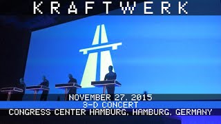 Kraftwerk Live 11/27/2015 Congress Center Hamburg Saal 1