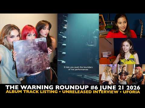 The Warning Roundup #6: Album Track Listing, Europe Dates, Unreleased 2015 Interview (June 21 2026)