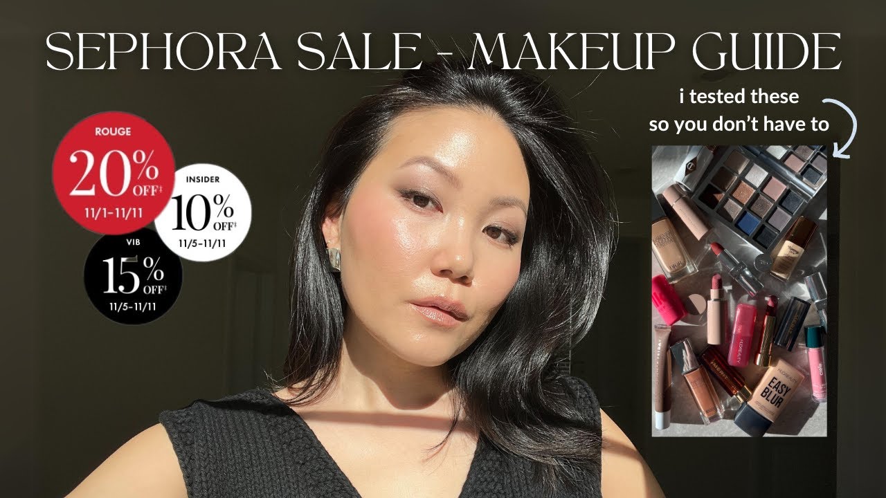 SEPHORA SALE MAKEUP | Best of 2024 in Every Category | Foundation, Blush, Bronzer, Eyes, Lips
