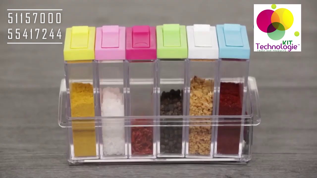 Seasoning Set [six pieces] - YouTube