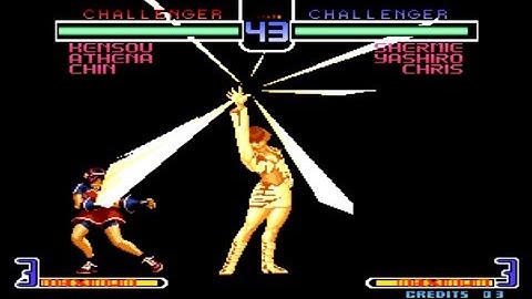 KOF 2002 - Gold Orochi Shermie Test