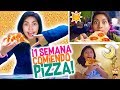 Una SEMANA COMIENDO sólo PIZZA 🍕 Reto 7 Dias COMIENDO PIZZA 🍕 Conny - Vloggeras Fantásticas