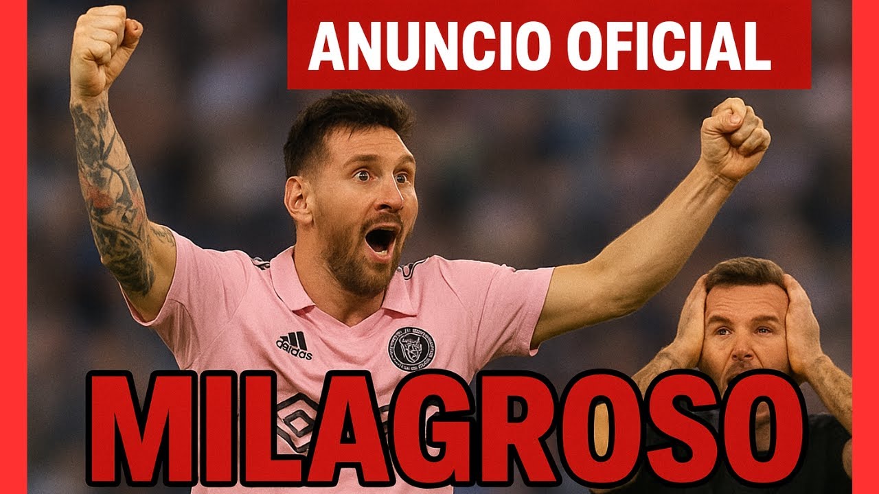 🔥 ¡B0MBAZO TOTAL! MESSI IMPONE NUEVO HITO que CAMBIA la HISTORIA de la MLS