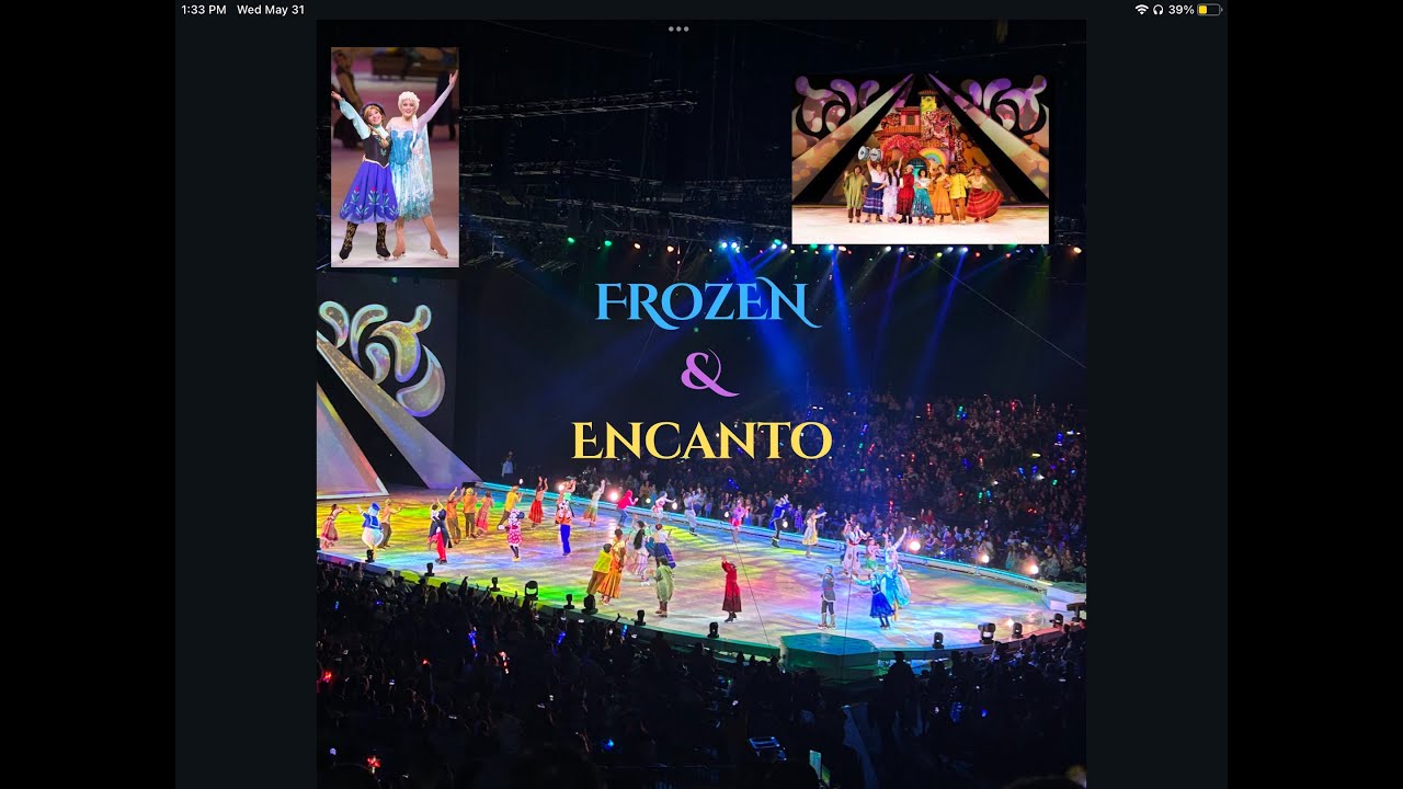 Disney’s on Ice Frozen/Encanto YouTube