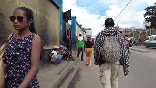 Madagascar Antananarivo city center walk