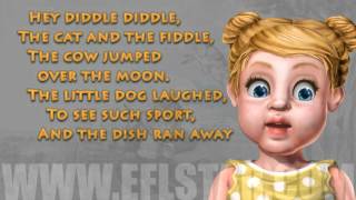 Children&#39;s Nursery Rhyme - Hey Diddle Diddle
